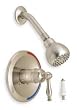 Trident 6PB43 Faucet, Shower, Single Lever, Brush Nickel