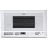 Sharp 1.5 Cu. Ft. 900 Watt Over The Counter Microwave - White