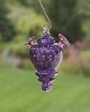 Perfectly Purple Lantern Hummingbird Feeder