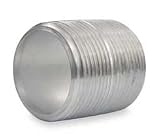 Power First 2CLF2 Rigid Conduit Nipple, 1 1/4 In x Close, Al