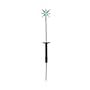 Mr. Light 4in Solar Starburst Garden Stake with Color Changing LED
