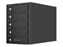 Sharkoon 5-Bay Raid-Gehäuse 8,9 cm (3,5 Zoll) USB 3.0/eSATA