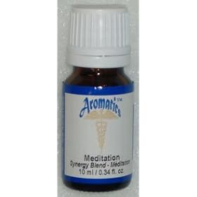 Meditation Synergy Blend (Ylang Ylang, Patchouli, Frankincense, Clary Sage, Orange Sweet and Thyme) 100% Pure Essential Oil - 10ml