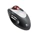 Logitech&reg; Optical TrackMan Cordless Mouse, 6-Button/Scroll, Programmable, Black/Silver