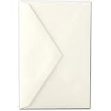 100 Pearl White Kid Finish Kent Envelopes