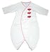 Sckoon Organic Cotton Baby Round Kimono Plum