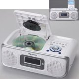 Kenwin iPodドッグ対応CDクロックステレオ KW-203