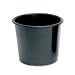 5 Star Waste Bin Polypropylene 14 Litres D304xH254mm Black