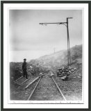 Historic Print L The Circum-Vesuviana Railway has been cut and Cooks line partly destroyed while the F