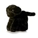 Plush Coal Black Lab Mini Flopsie 8