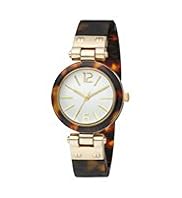 Round Face T-Bar Bangle Analogue Watch