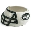 New York Jets 3"x5" Ceramic Helmet Soup/Dip/Party Bowl - Set of 2 - NFL Football