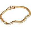 Fashion Link Bracelets Jewelry India Gold Plated Metal with Cubic Zirconia (KB378) ~ ShalinCraft