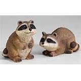 HERITAGE DECORATIVE LAWN ORNAMENT RACOON BABY ASSORTMENT