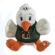Miami Hurricanes 9" Plush NFL Football Team Mascot Stuffed Animal - NCAA College Athletics