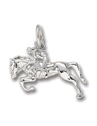 Horse and Rider Charm