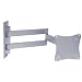 Vivo Ultra Slim Triple Arm Universal LCD TV Swivel Wall Mount Bracket for LCD 15" / 17" / 19" / 20" / 21" / 22" / 15, 17, 19, 20, 21, 22 inch inches and VESA 75 and 100