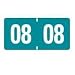 Electronics : SMEAD MANUFACTURING COMPANY / Color Coded Year Labels 2008 Roll Light Blue/White / SMD68308 / Sold as 1 Roll / Mfr Part # 68308