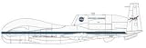 Avioni-x 1/200 RQ-4 Global Hawk NASA Dryden Flight Research Center Edwards AFB �摜
