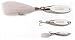 ACME TACKLE CO (SW-138/CHFS ) Spoons KASTMASTER 3/8OZ CHRM/FL STRP