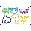 Pk/24 Silly Bandz Rubber Band Bracelets Rainforest Set [Toy]IMAGE