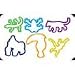 Pk/24 Silly Bandz Rubber Band Bracelets Rainforest Set [Toy]_s-1