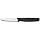 Victorinox Cutlery 3-1/4-Inch Wavy Edge Paring Knife, Large Black Poly Handle