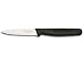 Victorinox Cutlery 3-1/4-Inch Wavy Edge Paring Knife, Large Black Poly Handle