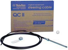 QCII Steering Cable 17\' By Teleflex Mechanical