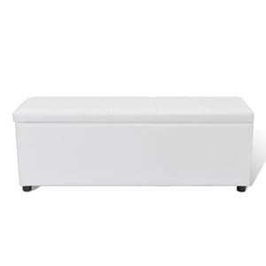 banquette coffre de rangement blanc taille moyenne: Cuisine