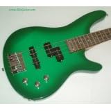 New Green Electric Bass Guitar pack