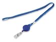 Battalion 2XKK1 Flat Neck Cord and Reel, Blue