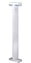 Eglo  87123A Melbourne-2, Silver, 2-Light Floor Light Fixture