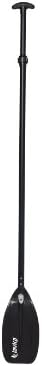 Lavika Junior Aluminum Stand-Up Paddleboard Paddle, Black