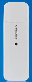 ClimaxDigital DTV395 USB 2.0 DUAL DVB-T TV Tuner/Receiver/Recorder Adapter/Dongle/Stick Freeview with Aerial, Remote Control for PC and Laptop (supports XP / Vista 32bit/64bit/Windows 7 32bit/64bit)