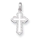 Sterling Silver Cross Charm