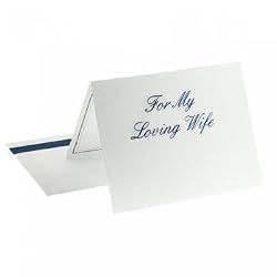"For My Loving Wife" Gift Card with Matching Envelope & Hand Written Message.