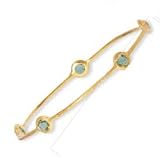 14k Bezel set Round Slip on Green Amethyst Bangle 8 Inch JewelryWeb 21mhqdvIQtL. SL160 14k Bezel set Round Slip on Green Amethyst Bangle 8 Inch JewelryWeb