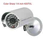1/4 SHARP CCTV 420TVL 36 LED IR Waterproof Security Wired Color Camera S-1002IIA1