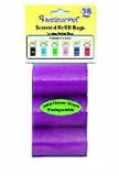 Pet Supplies : 5Star Coreless Scented Dog Walking Poop Bags Purple 36 count