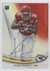 Knile Davis Kansas City Chiefs (Football Card) 2013 Topps Platinum Autographed Rookie Refractors #A-KD