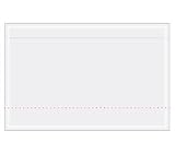 10 3/4in x 7in Clear Face Document Envelopes