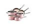 Farberware Millennium Pink 10-Piece Porcelain Cookware Set