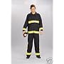 Gents Fancy Dress Fireman Fun Costume Medium