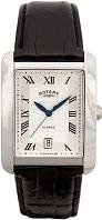 Rotary CLS00005-21 Ladies Classics Silver Dial Leather Strap Watch