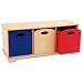 Storage Bench with Primary Bins