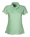 Adidas Golf A62 ClimaCool Ladies Mesh Solid Textured Polo - Midori - Small