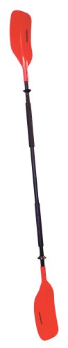 Kwik Tek Deluxe Kayak Paddle 2 sect Alum 92 Curved Blade