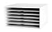 Doodlebug Fashion Furnishings Paper Cube, White, 6-Shelf