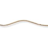 14k Gold Box-Link Necklace 18